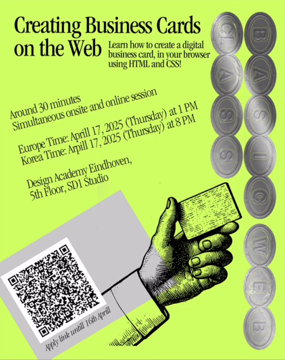 Creating Business Cards on the Web